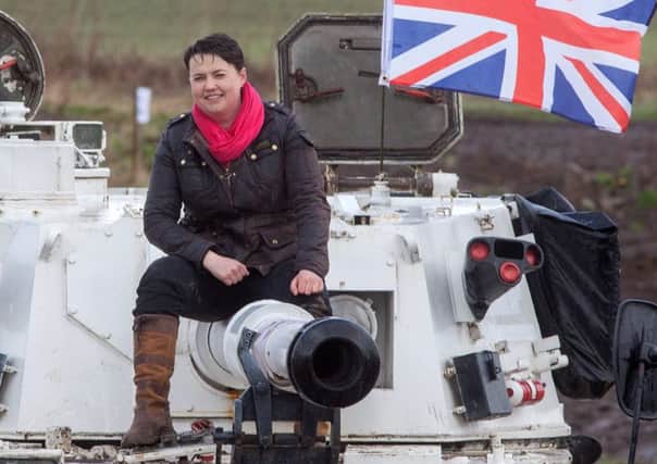 Ruth Davidson says she will speak for two million pro-Union Scots. Picture: Hemedia