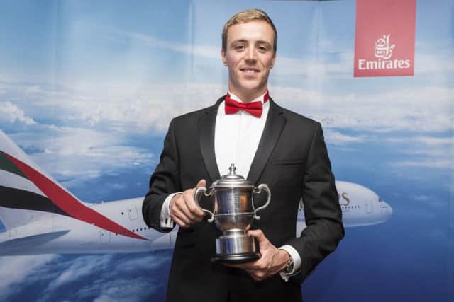 Swimmer Robbie Renwick has had an outstanding season