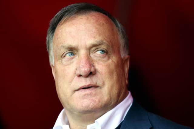 Former Rangers boss Advocaat oversaw his last game in charge of Sunderland yesterday as the club drew 2-2 with West Ham United. Picture: PA