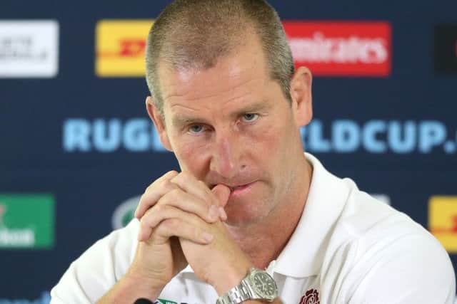 The future of Stuart Lancaster as England coach is in doubt after his teams World Cup exit. Picture: Getty