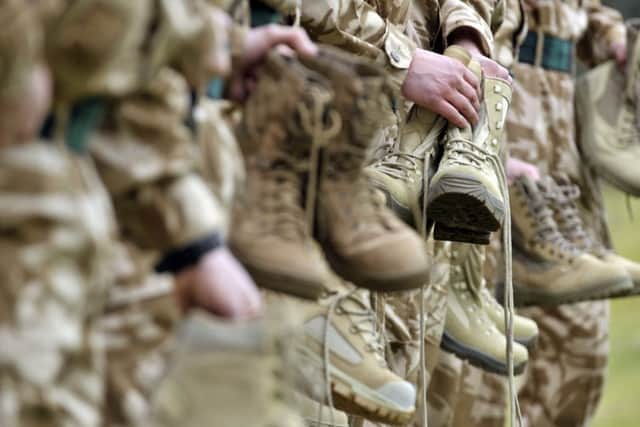 Scottish soldiers leave for Afghanistan.
