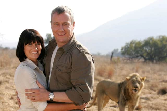 Dawn Steele and Stephen Tompkinson in Wild at Heart. Picture: ITV