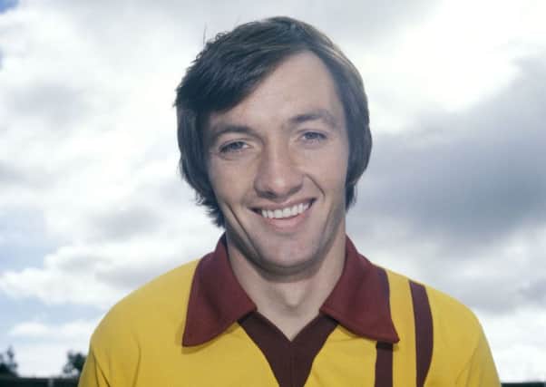 Joe Wark: Motherwell FC left-back who was stalwart of their defence during their yo-yo years. Picture: SNS