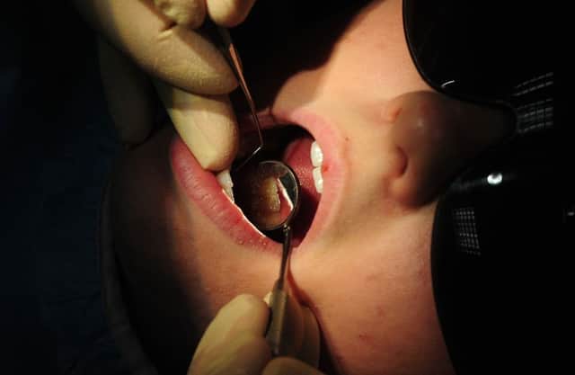 Scots are visiting the dentist less regularly.  Picture: Rui Vieira/PA Wire