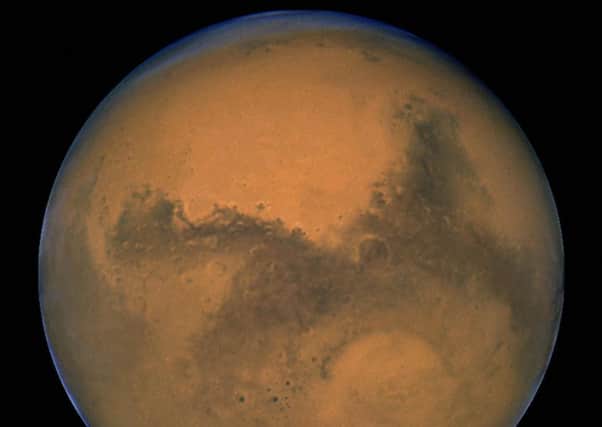 It would take between nine months and a year to reach the Red Planet