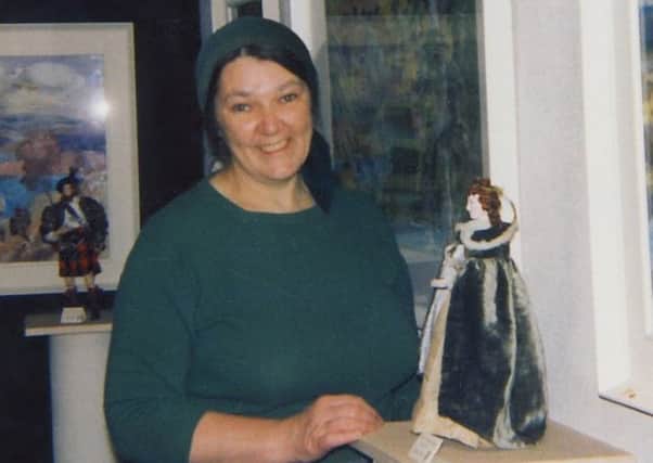 Anne Scott, artist known for her colourful nature paintings and unusual dolls. Picture: Contributed