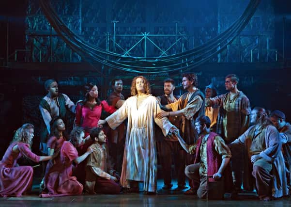 Glenn Carter leads the cast of Jesus Christ Superstar. Picture: Pamela Raith