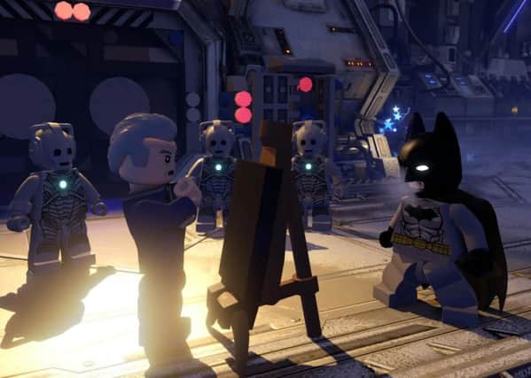 Doctor Who and Batman are two of the franchises features in Dimensions. Picture: Contributed