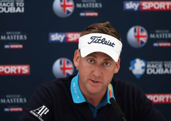 Ian Poulter says he feels at home at British Masters venue Woburn. Picture: Getty Images
