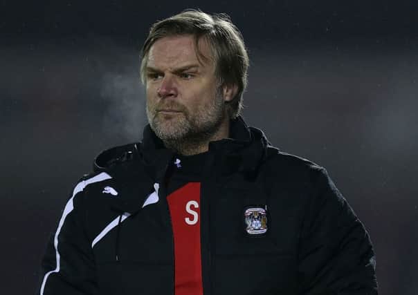 Steven Pressley pictured in 2013 while in charge at Coventry. Picture: Getty