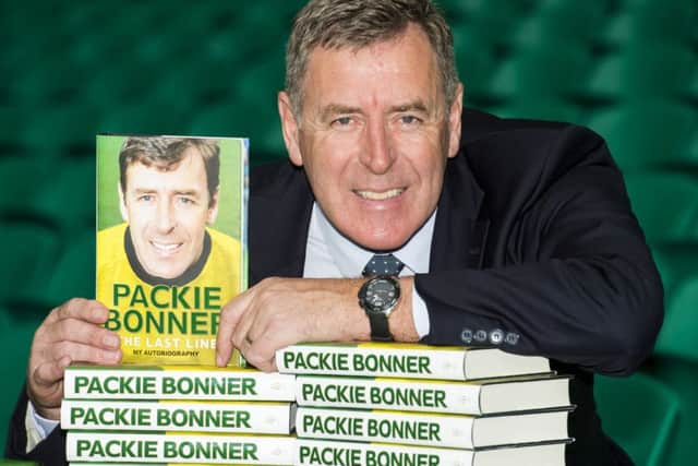 Pat Bonner, who played in the European Championship finals with Republic of Ireland, was speaking at the launch of his autobiography, The Last Line. Picture: SNS Group