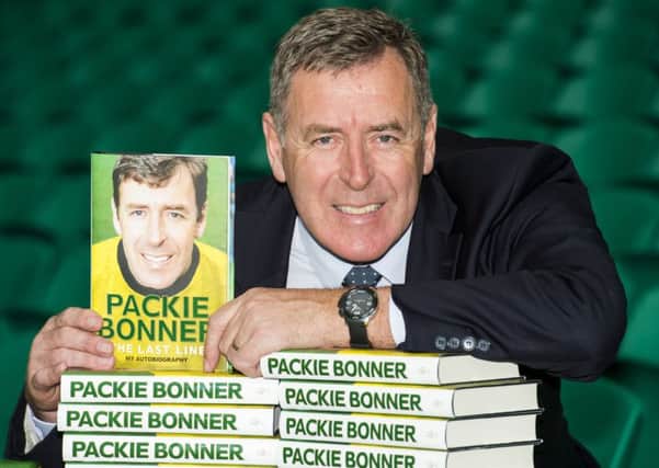 Pat Bonner, who played in the European Championship finals with Republic of Ireland, was speaking at the launch of his autobiography, The Last Line. Picture: SNS Group