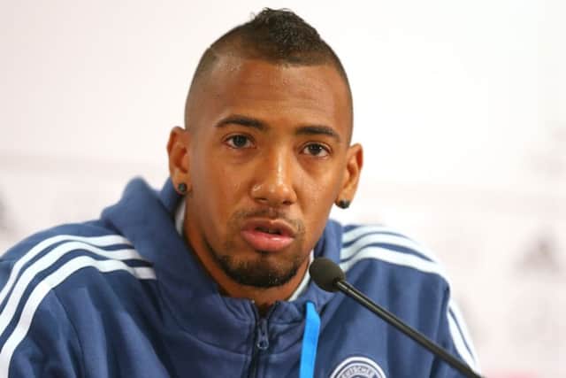 Jerome Boateng expects a noisy welcome at the Aviva Stadium in Dublin. Picture: Getty Images