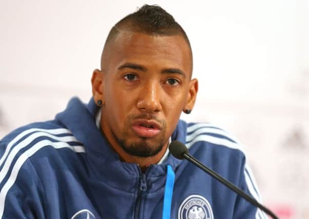Jerome Boateng expects a noisy welcome at the Aviva Stadium in Dublin. Picture: Getty Images