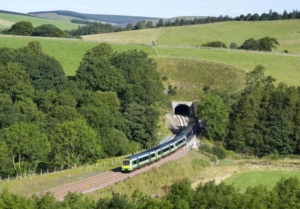 The Borders railway opened to the public in September. Picture: Ian Rutherford