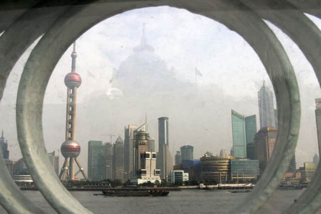 A slowing Chinese economy was one of the factors behind the IMF's decision to cut global growth forecasts