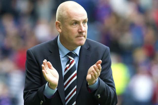 Mark Warburton insists he is committed to Rangers. Picture: Kirk O'Rourke