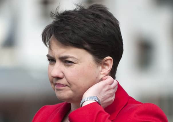 Ruth Davidson is targeting the Holyrood regional list. Picture: Jane Barlow