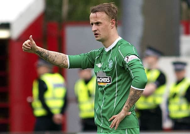 Leigh Griffiths received a fine for singing an offensive song about ex-Hearts player Rudi Skacel. Picture: PA