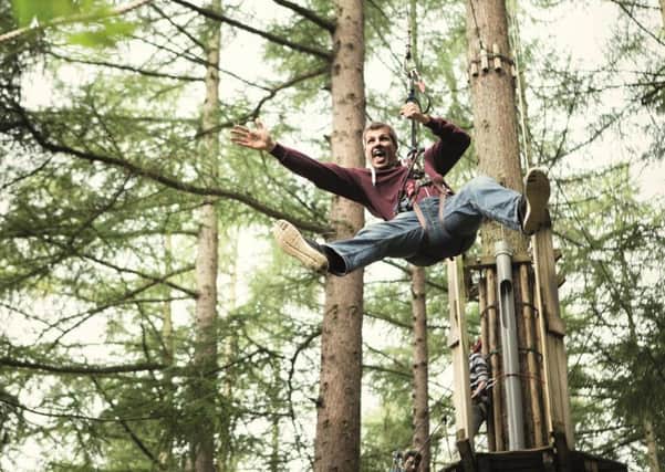 Hang free with GoApe at Crathes Castle