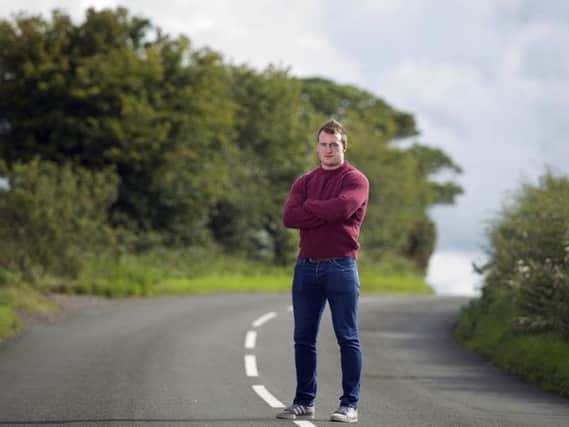 Stuart Hogg is to fron the new road safety campaign. Picture: Scottish Government