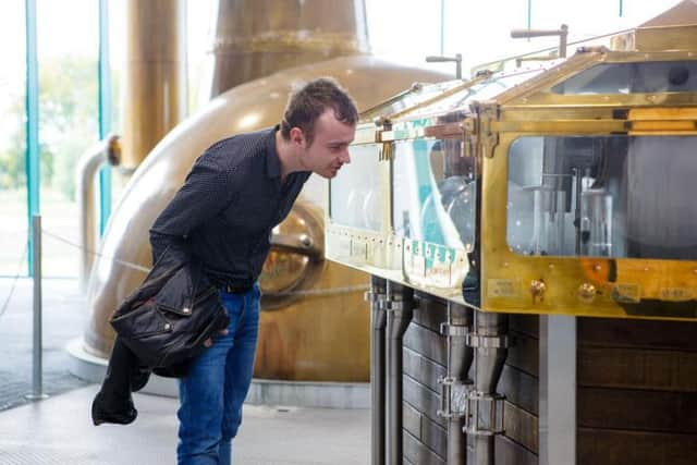 Warren Campbell visits the Tullamore DEW Distillery. Picture: Warren Campbell/Tullamore