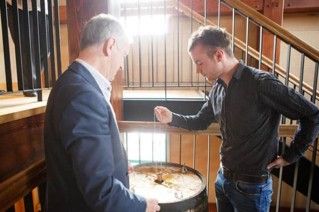 Warren Campbell visits the Tullamore DEW Distillery. Picture: Warren Campbell/Tullamore