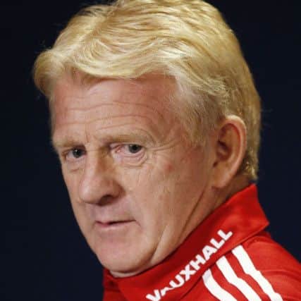 Scotland manager Gordon Strachan: "Lets go for the win". Picture: PA