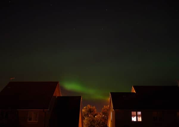 Above the houses, north-east of Glasgow. Picture: Steven Gray