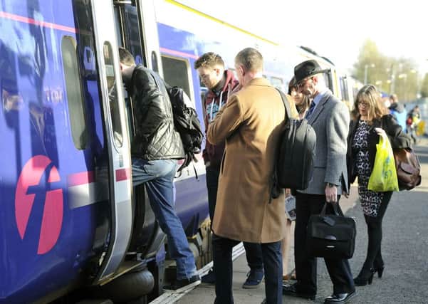 ScotRail offers commuters free WiFi access Picture: Michael Gillen