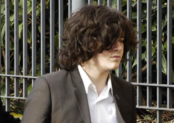 Kyle Falconer, lead singer of rock band The View. Picture: PA
