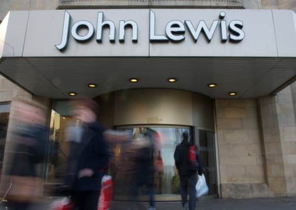 The John Lewis store in Edinburgh. Picture: Joey Kelly