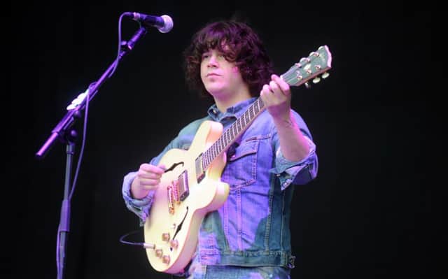 Kyle Falconer, who fronts indie rock band The View. Picture: Jane Barlow