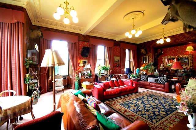 The interior of Dall House