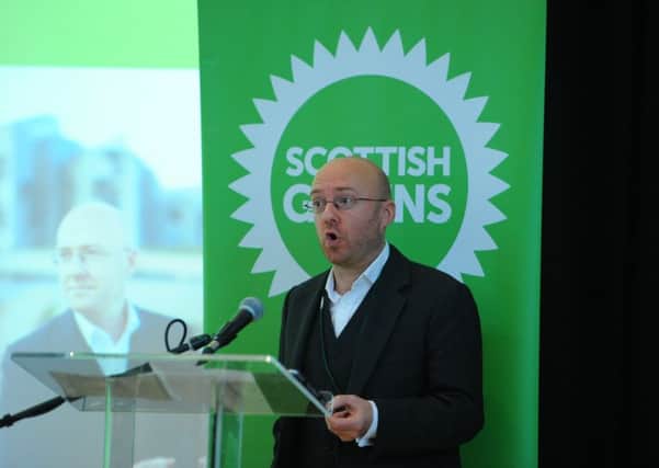 Co-convenor Patrick Harvie suggested the party could have an MSP elected in each region next May. Picture: Robert Perry