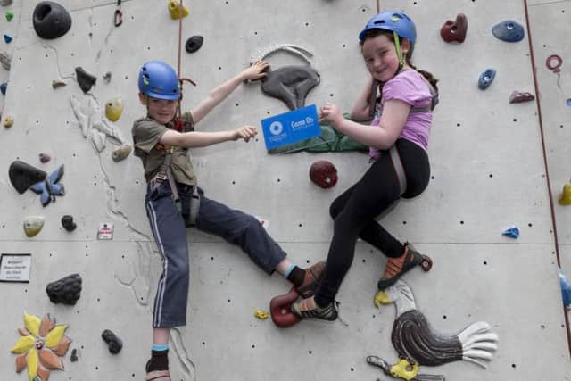 Climbing is one of Scotland's fastest growing recreational activities. Picture: Alan Rennie