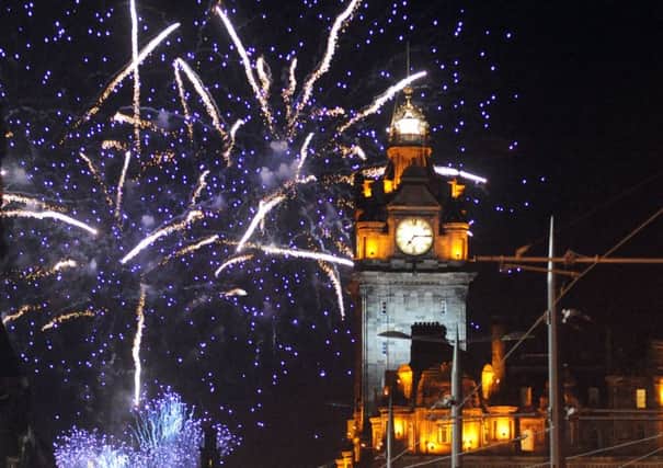 Edinburgh's Hogmanay street party will be extended to the Royal Mile this year. Picture: Jane Barlow
