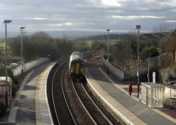 Shotts railway station in North Lanarkshire. Picture: Ian Rutherford