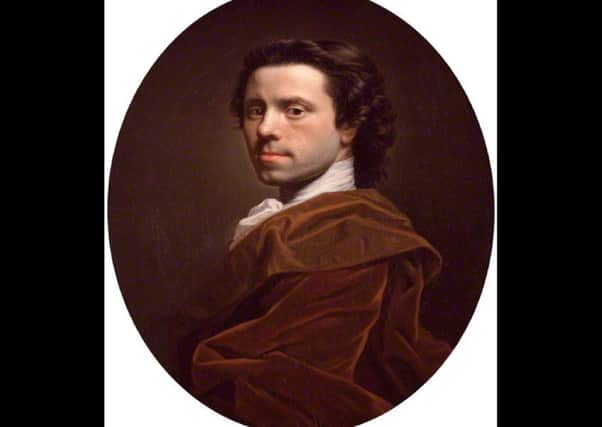 A self-portrait of Allan Ramsay