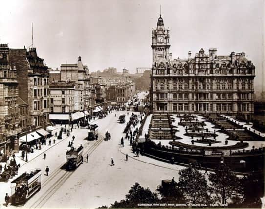 The Balmoral Hotel two months after it opened in 1902