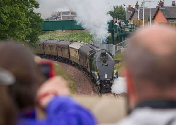 Crowds at Newtongrange as the Queen opens the Borders Railway, which shows what local campaigners can do. Picture: Steven Scott Taylor / J P License