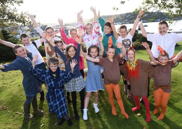 Kilmuir and Staffin Primary Schools won a Gold Medal at the Mòd. Picture: Contributed