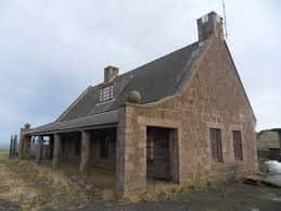 The exterior of The Guard House, former Cold War listening station in Aberdeenshire which has a 10,000 sq ft underground bunker