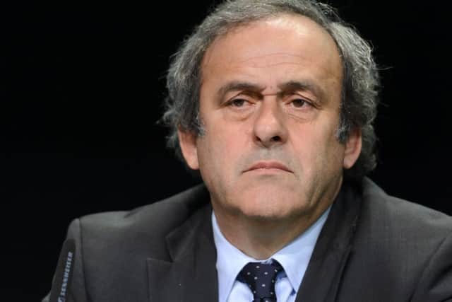 Michel Platini: No contract. Picture: Getty