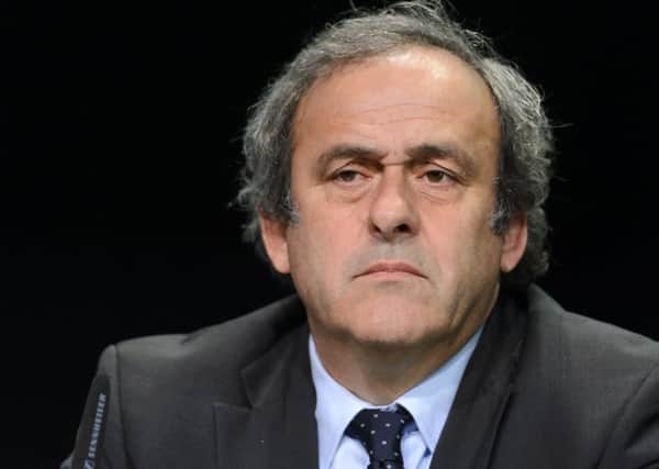 Michel Platini: No contract. Picture: Getty