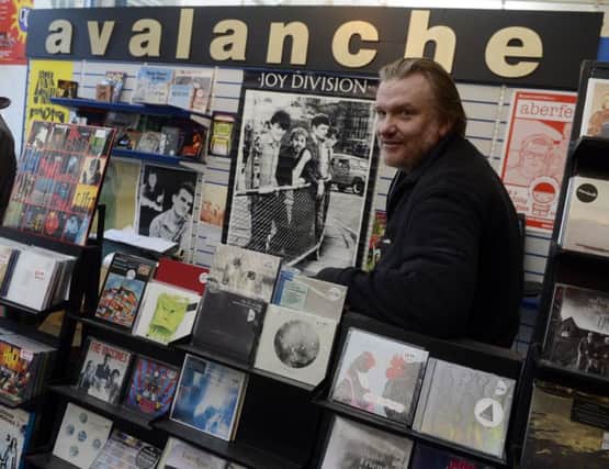 Kevin Buckle, owner of Avalanche Records in Edinburgh. Picture: Phil Wilkinson