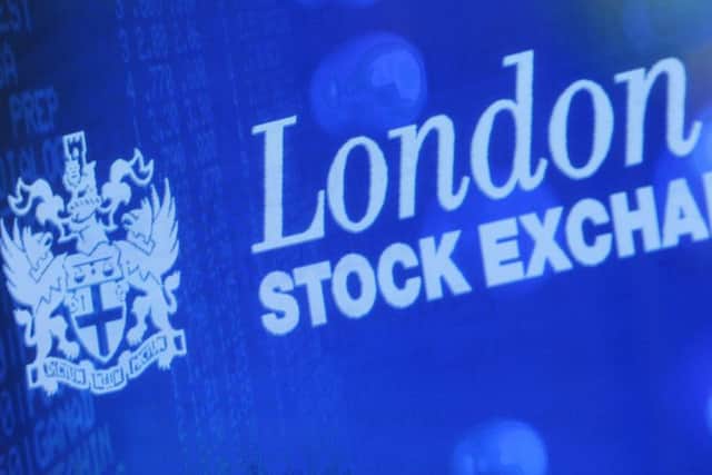 The London Stock Exchange sign