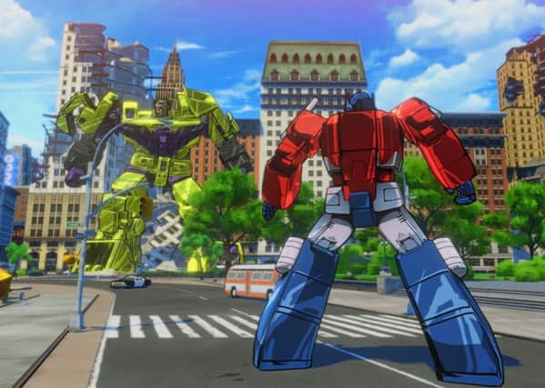 Devastation captures the look of the original Transformers animated series. Picture: Contributed