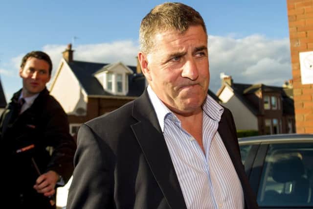 Mark McGhee arrives at Fir Park where he will be unveiled as the club's new manager. Picture: Paul Devlin/SNS
