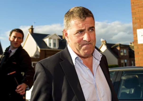 Mark McGhee arrives at Fir Park where he will be unveiled as the club's new manager.  Picture: Paul Devlin/SNS